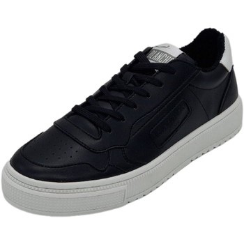 Chaussures Homme Baskets mode Voile Blanche  Noir