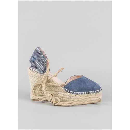 Chaussures Femme Espadrilles Feeling Street Alpargatas  en color marino para señora Bleu