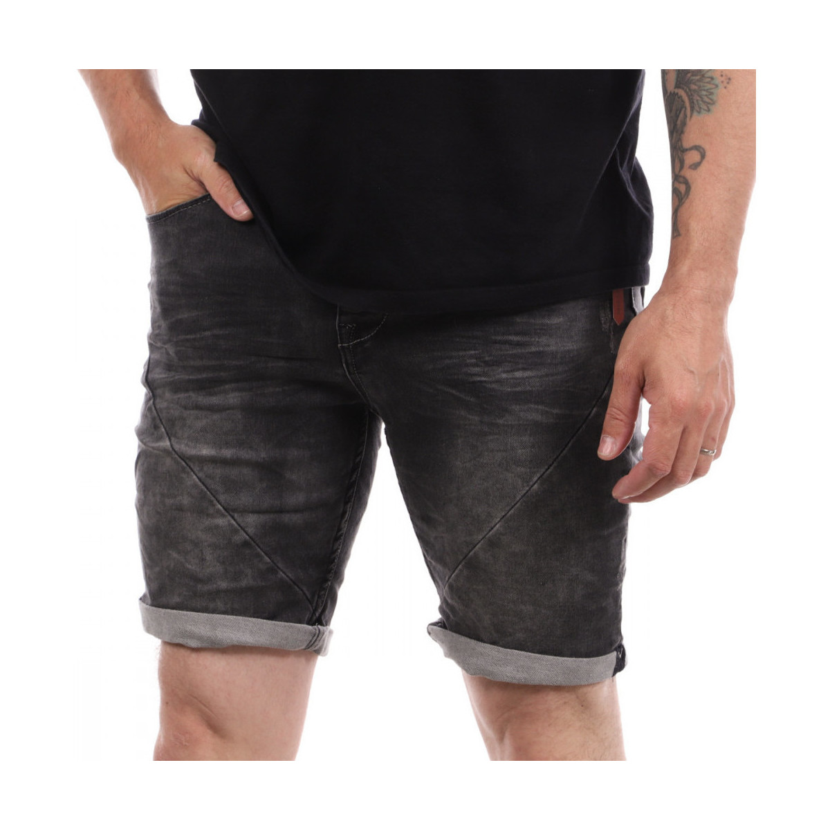 Vêtements Homme Shorts / Bermudas Sublevel Short Gris