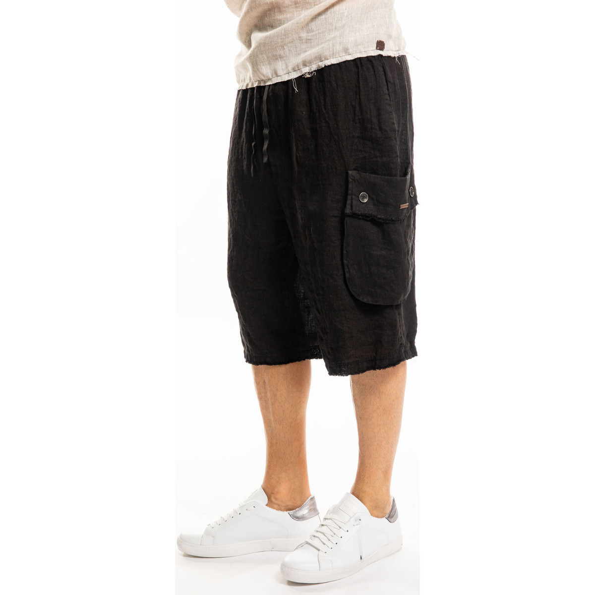 Vêtements Homme Shorts / Bermudas Takeshy Kurosawa 83339 | Cargo Noir