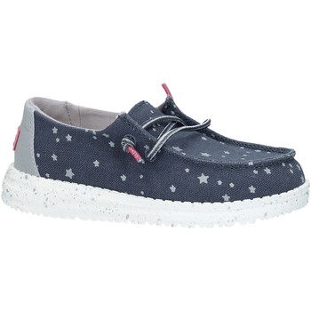 Chaussures Fille Baskets montantes Dude WENDY YOUTH Bleu