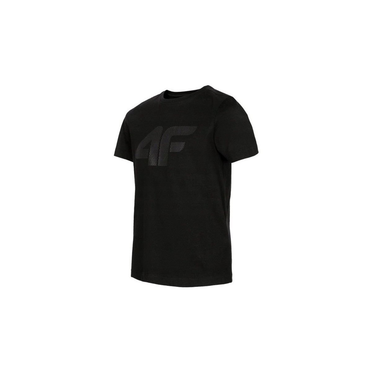 Vêtements Garçon T-shirts manches courtes 4F JTSM002 Noir