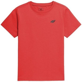 Vêtements Garçon T-shirts manches courtes 4F JTSM001 Rouge