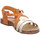 Chaussures Femme Sandales et Nu-pieds Kickers Anatomium orange, Sandales  Femme Blanc