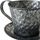 Maison & Déco Vases / caches pots d'intérieur Decostar Cache pot de pleurs en zinc vieilli en forme de tasse Gris