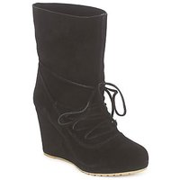 Chaussures Femme Bottines Chinese Laundry PENNY CROSSING SUEDE BLACK