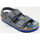 Chaussures Baskets mode Birkenstock BIRK MILANO KIDS GRIS/BLEU Bleu