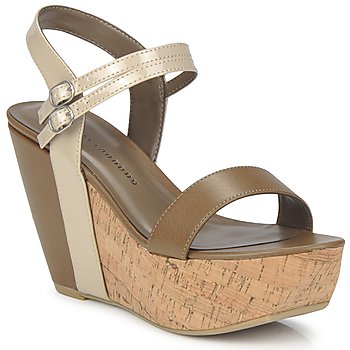 Chaussures Femme Sandales et Nu-pieds Chinese Laundry GO GETTER TAUPE/DK BEIGE