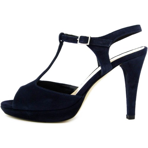 Chaussures Femme Sandales et Nu-pieds Osvaldo Pericoli Femme Chaussures, Sandales, Daim, Talon et Plateau-609BL Bleu