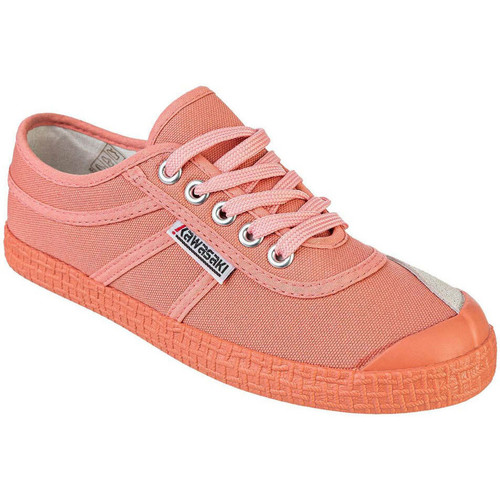 Chaussures Femme Baskets mode Kawasaki Color Block Leather shoe K202430 4144 Shell Pink Rose