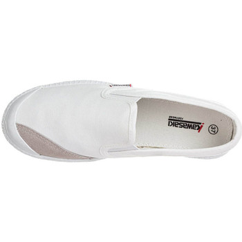 Kawasaki Slip On Canvas Shoe K212437 1002 White Blanc
