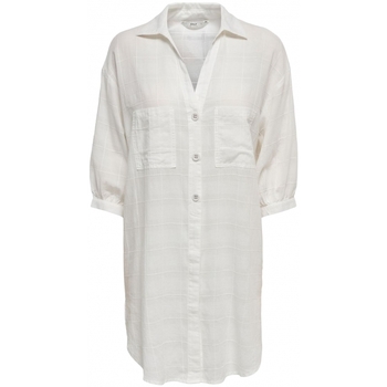 Vêtements Femme Tops / Blouses Only Shirt Naja S/S - Bright White Blanc