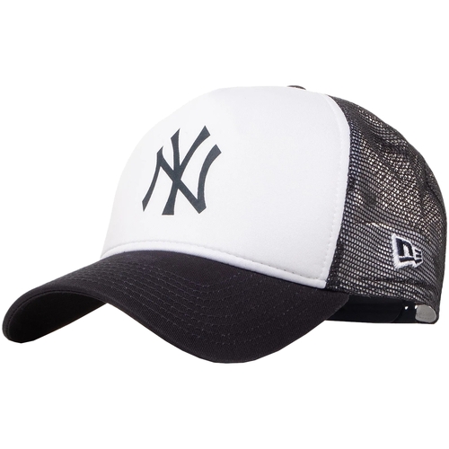 Accessoires textile Homme Casquettes New-Era Team Block New York Yankees MLB Trucker Cap Blanc