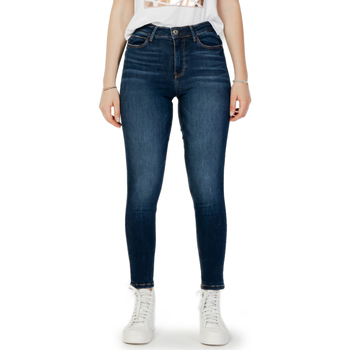 Vêtements Femme Jeans skinny Downtown Guess W2YA46D4Q03 Bleu