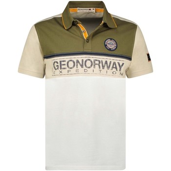 Vêtements Homme Polos manches courtes Geographical Norway Polo Homme GeoNorway Kweeny Kaki