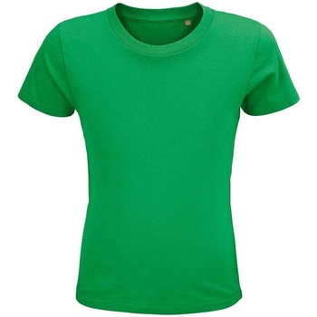 Vêtements Enfant T-shirt with puff sleeves Sols 3580 Vert