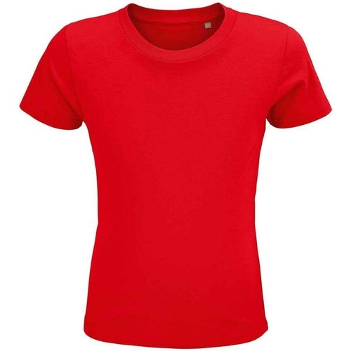 Vêtements Enfant T-shirts femme courtes Sols 3580 Rouge