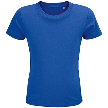 Vêtements Enfant T-shirt with puff sleeves Sols 3580 Bleu