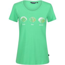 Vêtements Femme T-shirts manches longues Regatta  Vert