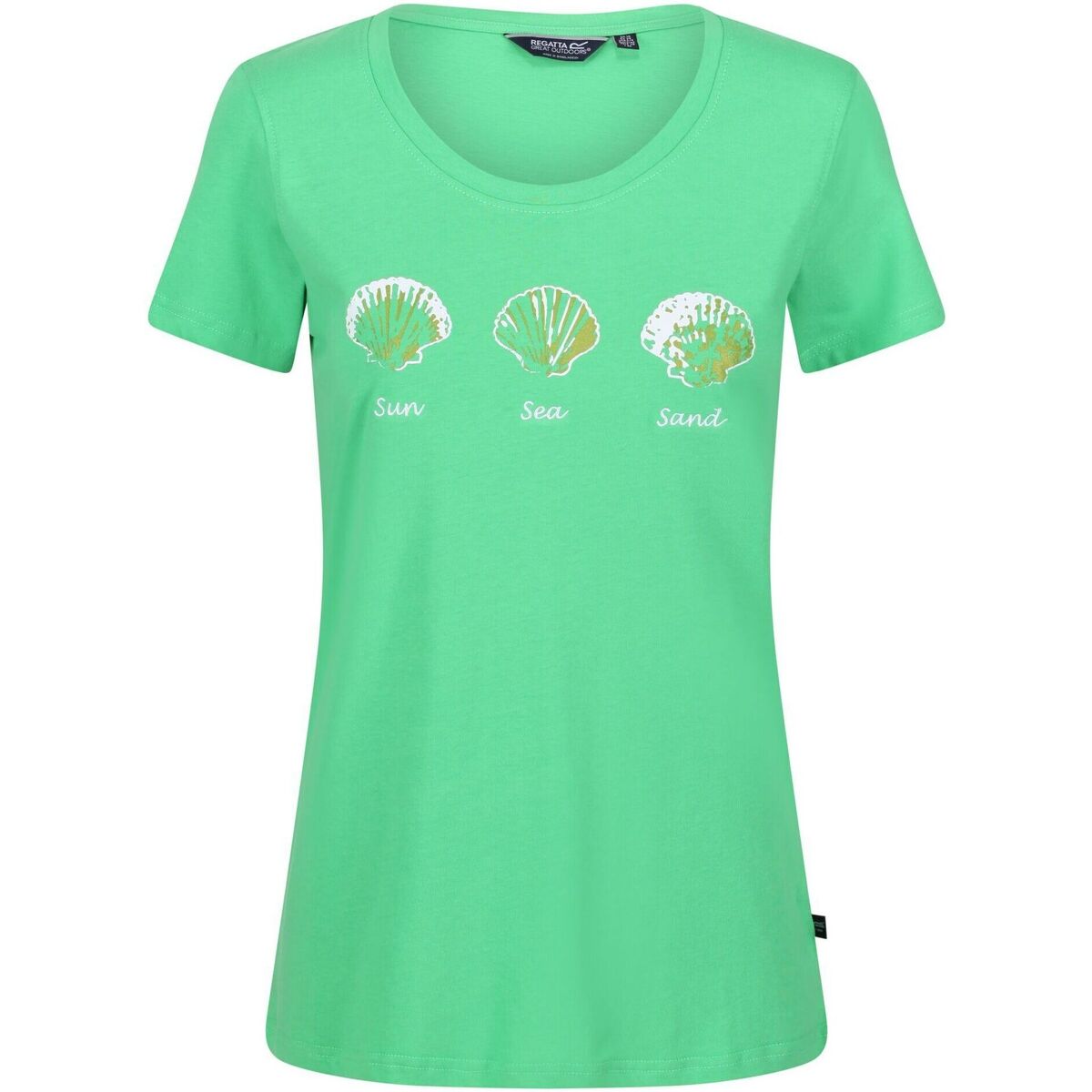 Vêtements Femme T-shirts manches longues Regatta Filandra VI Vert