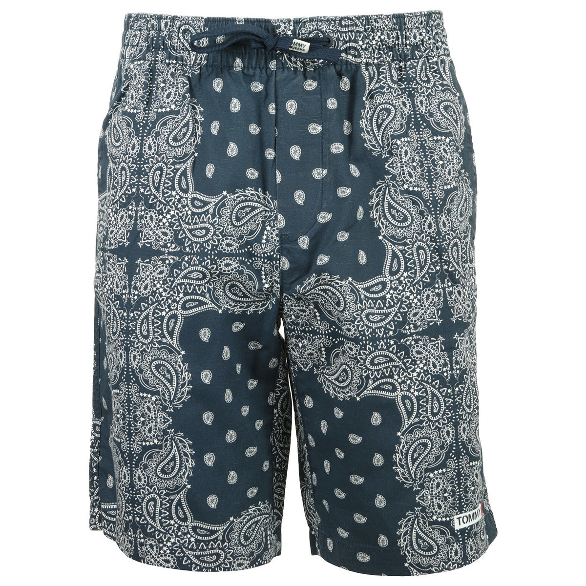 Vêtements Homme Shorts / Bermudas Tommy Hilfiger Bandana Print Short Bleu