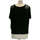 Vêtements Femme T-shirts & Polos Breal top manches courtes  36 - T1 - S Noir Noir