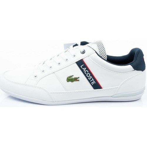 Lacoste Chaymon Blanc - Chaussures Baskets basses Homme 189,00 €