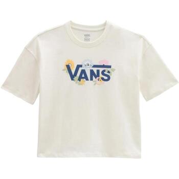 Vêtements Femme shirt with logo tory burch t shirt Vans  Blanc