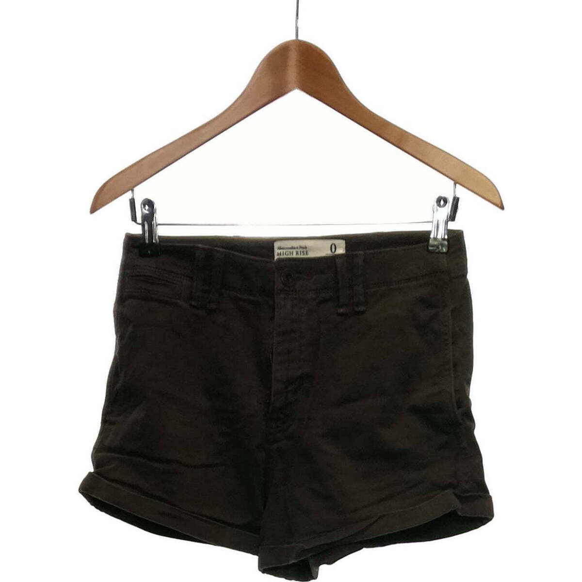 Vêtements Femme Shorts / Bermudas Abercrombie And Fitch short  34 - T0 - XS Marron Marron