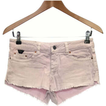 Vêtements Femme Shorts / Bermudas Pull And Bear Short  34 - T0 - Xs Violet