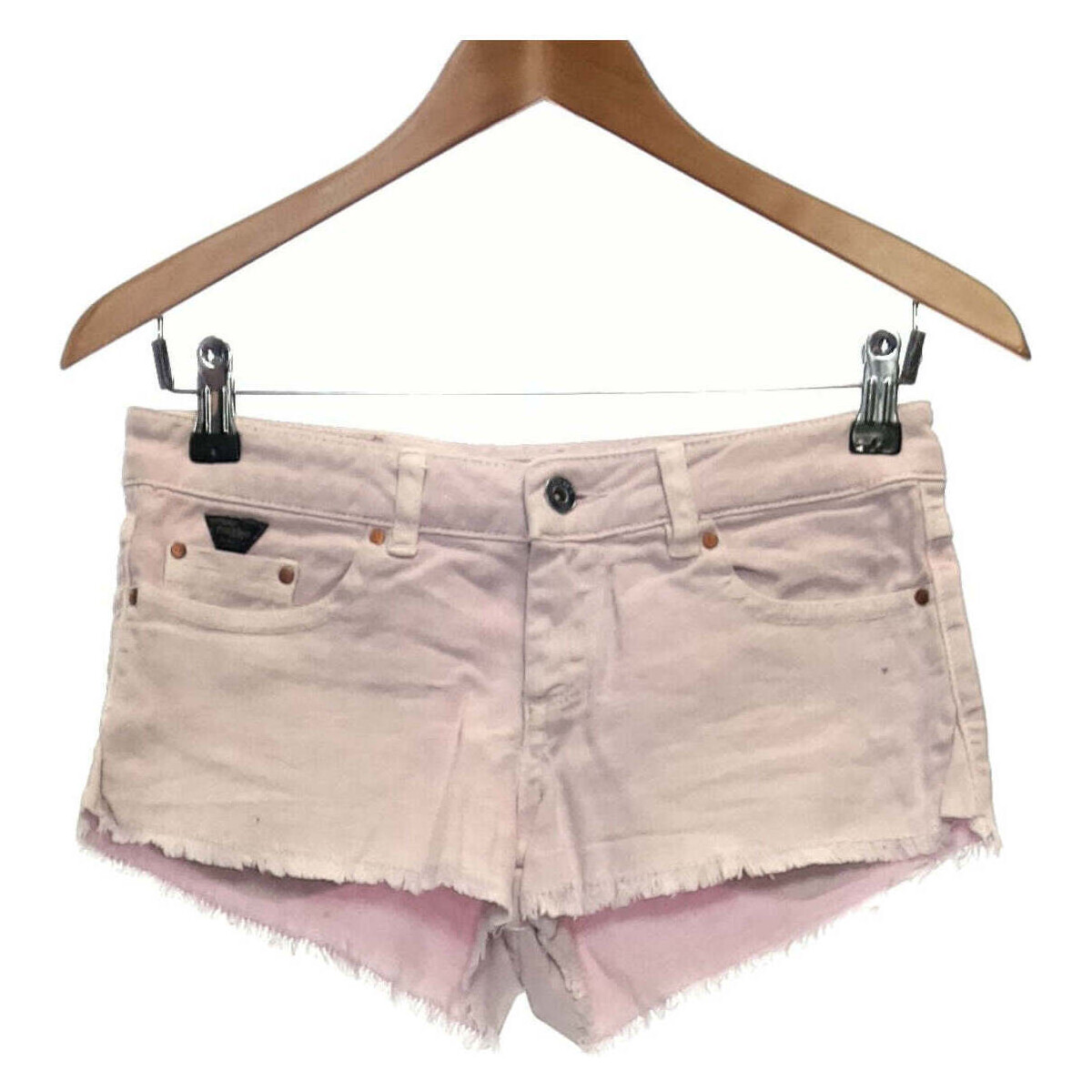 Vêtements Femme Shorts / Bermudas Pull And Bear short  34 - T0 - XS Violet Violet