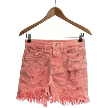 Vêtements Femme Mesh Shorts / Bermudas Zara short  36 - T1 - S Rose Rose