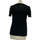 Vêtements Femme T-shirts & Polos 2two top manches courtes  36 - T1 - S Bleu Bleu