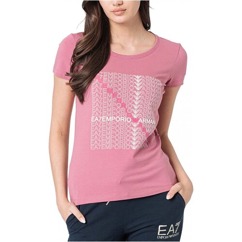 Vêtements Femme T-shirts & Polos Emporio Armani EA7 3LTT22 TJFKZ Rose