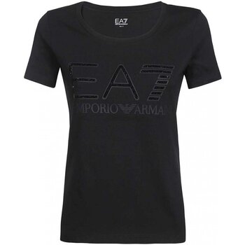 Vêtements Femme T-shirts & Polos Emporio Armani EA7 3LTT46 TJFVZ Noir