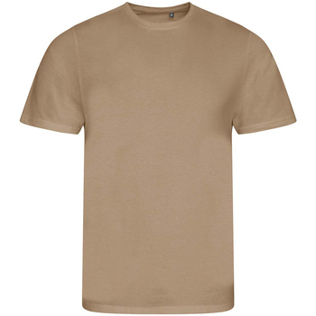 Vêtements Homme T-shirts manches longues Ecologie EA001 Beige