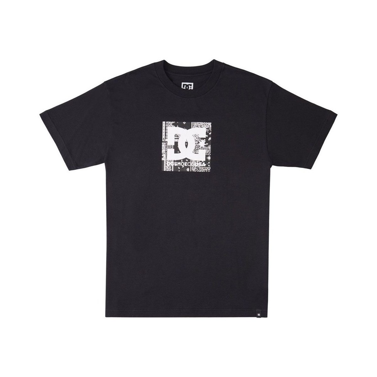 Vêtements Homme T-shirts manches courtes DC Shoes Square Star Fill Noir