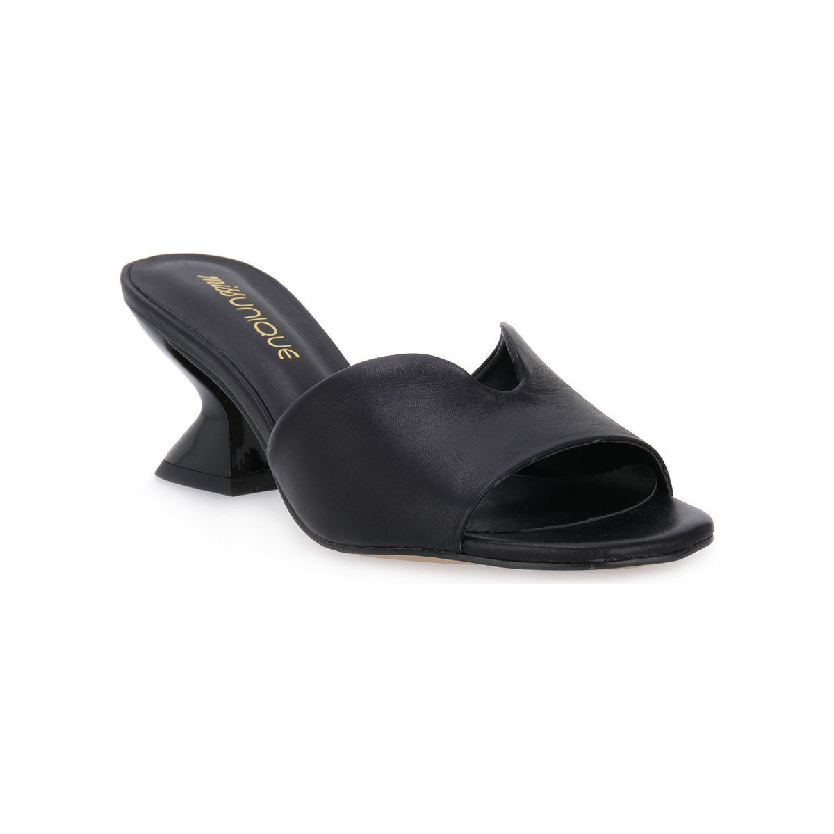 Chaussures Femme Sandales et Nu-pieds Miss Unique UNIQUE   PRETO SMOOTHIE Noir