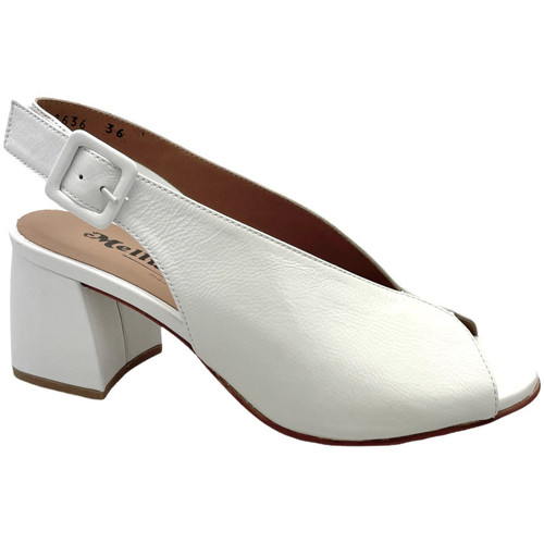 Chaussures Femme Surélevé : 9cm et plus Melluso MELN622bia Blanc