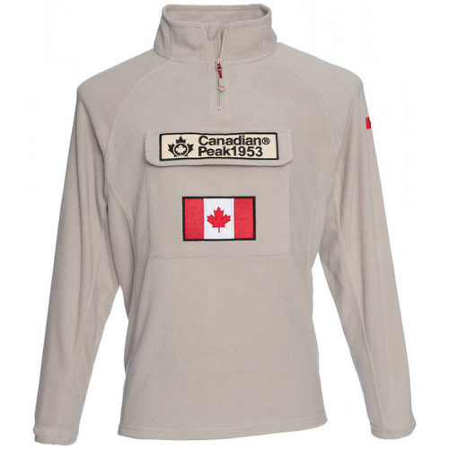 Canadian Peak Polaire TYMCLEAK Gris - Vêtements Polaires Homme 94,99 €