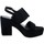 Chaussures Femme Sandales et Nu-pieds L'angolo 4618003.01 Noir