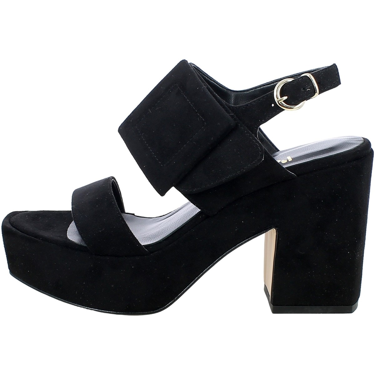 Chaussures Femme Sandales et Nu-pieds L'angolo 4618003.01 Noir