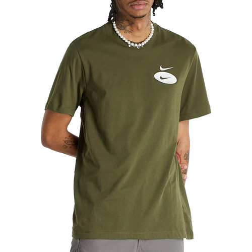 Vêtements Homme T-shirts manches courtes Nike Swoosh League Vert