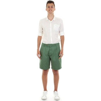 Vêtements Femme Shorts / Bermudas Bicolore 2064-GAVIA Vert