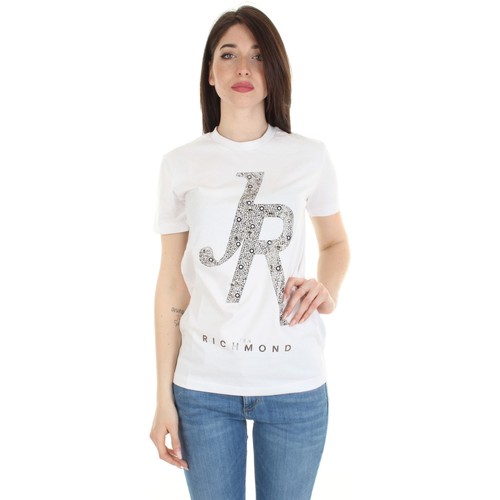 Vêtements Femme T-shirts for manches courtes John Richmond RWP22177TS Blanc