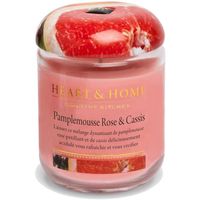 Maison & Déco Bougies / diffuseurs Kontiki Bougie heart and home pamplemousse cassis Rose