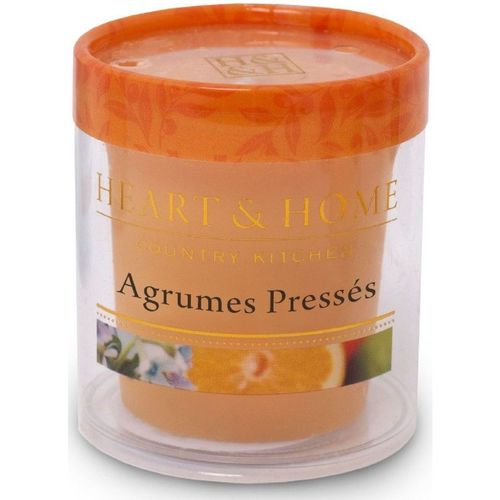Lire les articles Bougies / diffuseurs Kontiki Petite bougie heart and home agrumes Orange