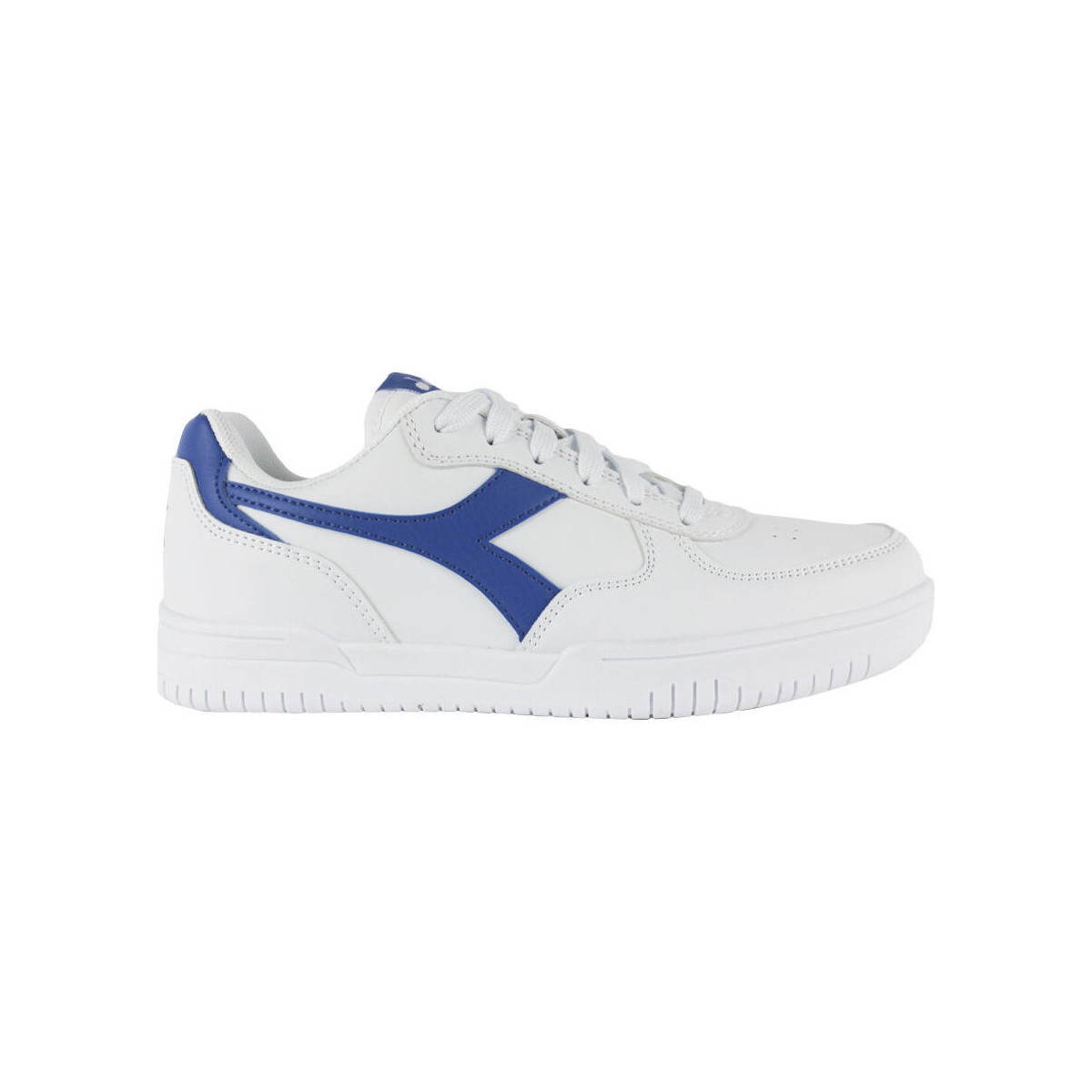 Chaussures Enfant Baskets mode Diadora 101.177720 01 C3144 White/Imperial blue Blanc