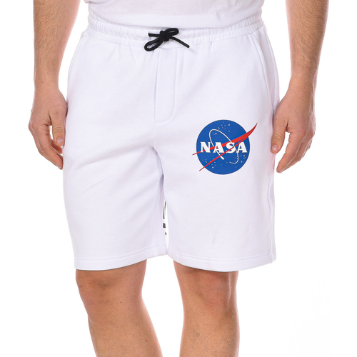 Vêtements Homme Pantalons de survêtement Nasa NASA21SP-WHITE Blanc