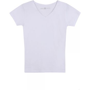 Vêtements Femme T-shirts & Polos Gerard Pasquier T-shirt regular MADDY Blanc